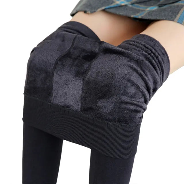 Women's Fleece-Lined Winter Leggings