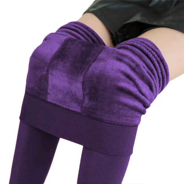 Women's Fleece-Lined Winter Leggings